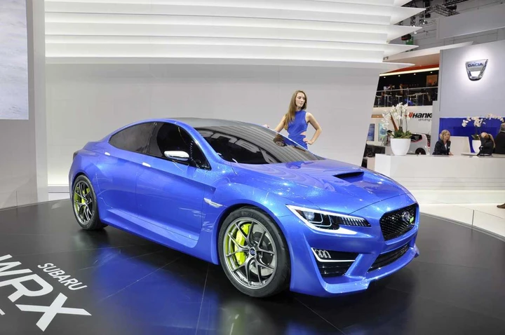 Subaru WRX Concept al Salone di Francoforte 2013