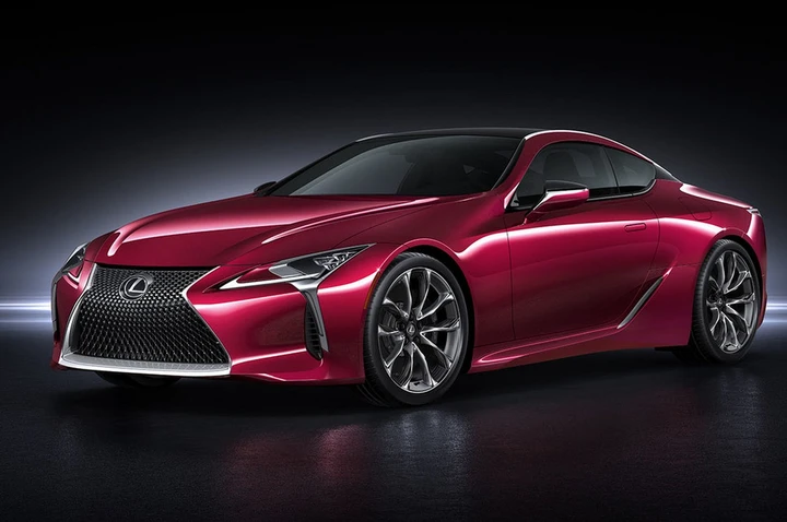 Lexus LC 500: le immagini ufficiali