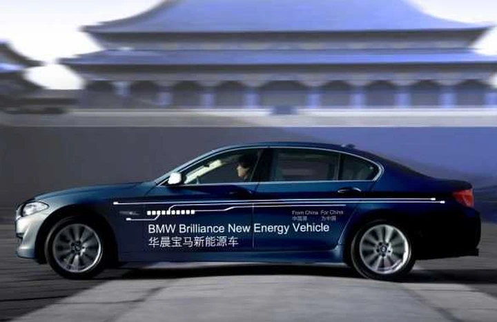 Bmw Brilliance New Energy Vehicle, una serie 5 plug-in