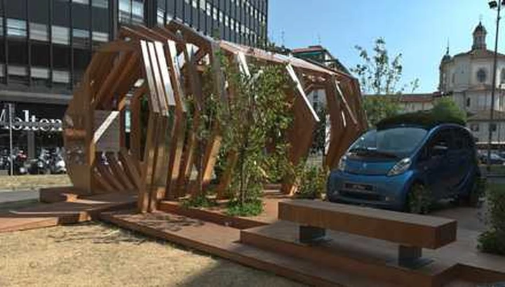 Peugeot iOn e l’orto mobile per Milano