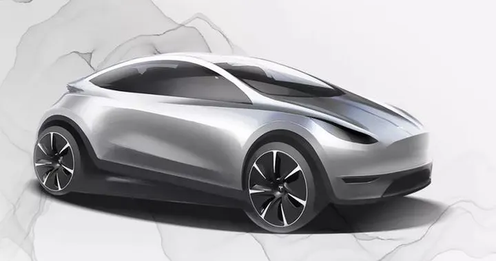 Tesla: il bozzetto di un nuovo modello per la Cina