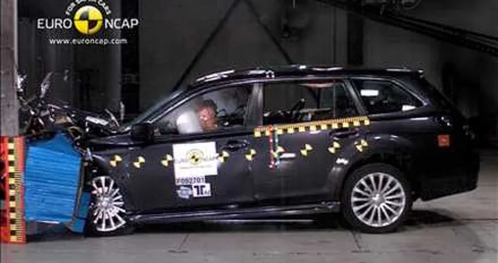 Subaru Legacy: cinque stelle Euro NCAP al crash test