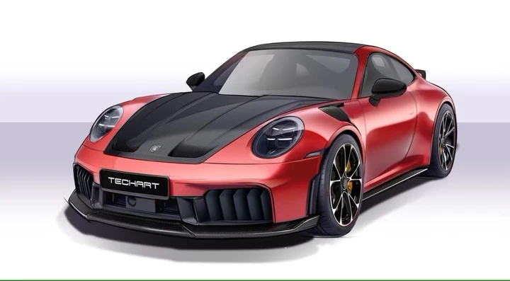 TechArt trasforma la Porsche 911 Carrera in una belva da strada