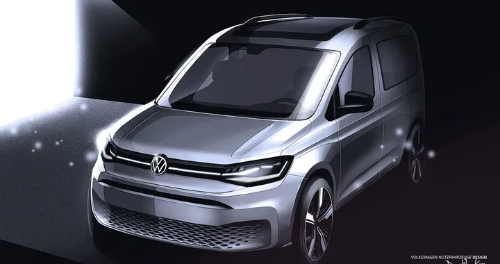 Volkswagen Caddy: i bozzetti del nuovo modello