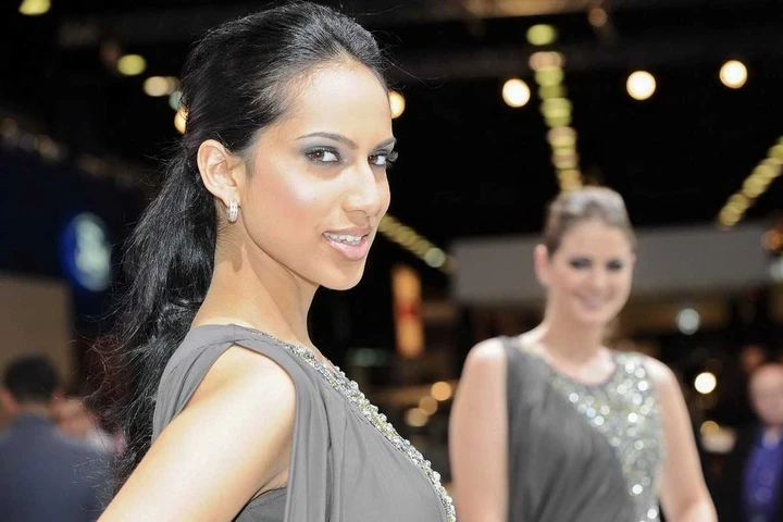 Le ragazze del Salone del Qatar 2012