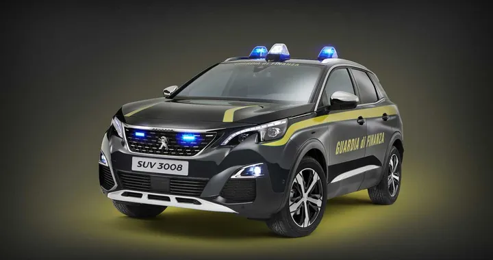 La Peugeot 3008 entra nella flotta della Guardia di Finanza