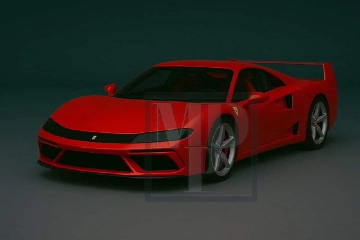 Ferrari F40 2025: il render virale che divide i fan del Cavallino