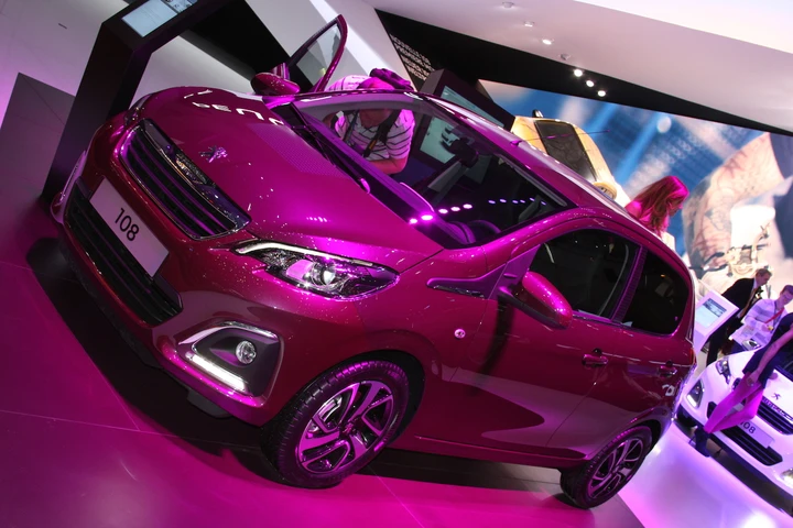 Stand Peugeot al Salone di Ginevra 2014