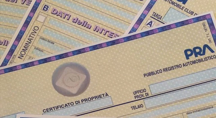 Documento unico di circolazione: via ufficiale alla sperimentazione