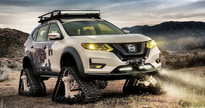 Nissan X-Trail: svelata l’inarrestabile versione cingolata