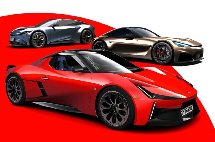 Toyota sperimenta il ritorno dei miti Celica, MR2 e Lexus LFA: ecco come saranno
