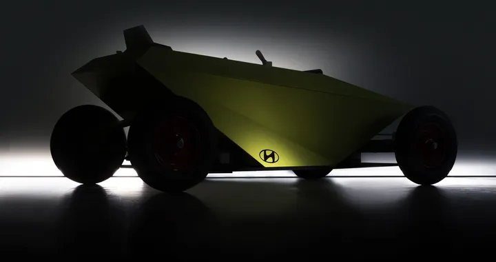 Hyundai: svelata la prima immagine della stravagante soapbox car