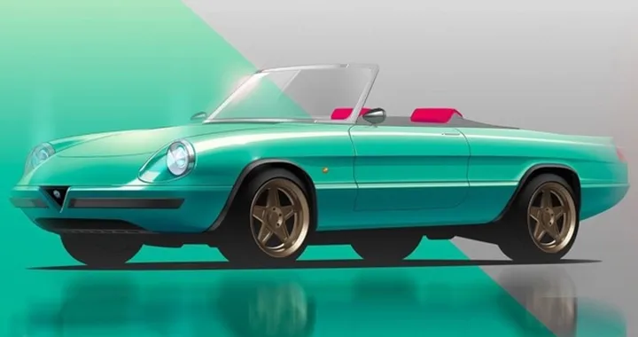 Alfa Romeo Spider: così Garage Italia immagina la futura Icon-E