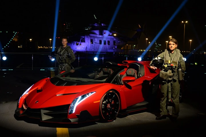 Lamborghini Veneno Roadster ad Abu Dhabi
