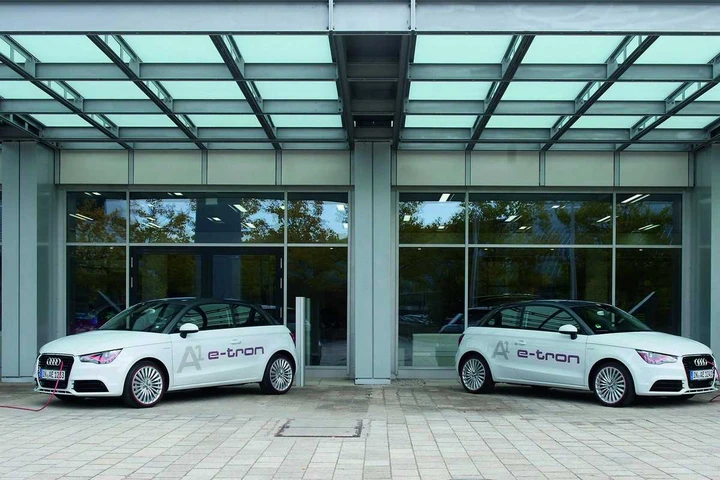 Audi A1 e-tron elettrica