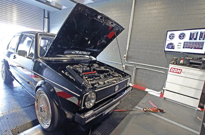 Volkswagen Golf I da 815 CV: tuning dal passato