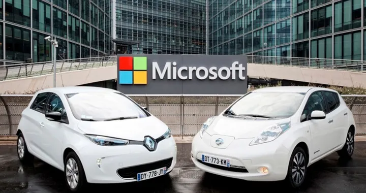 Renault-Nissan e Microsoft, insieme per l’auto connessa e la guida semi-autonoma