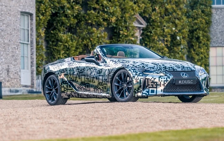 Lexus LC Convertible: ha debuttato al Goodwood Festival of Speed