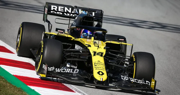 Formula 1: Alonso ha provato la Renault