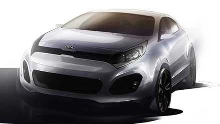 Kia Rio: i primi bozzetti della nuova serie