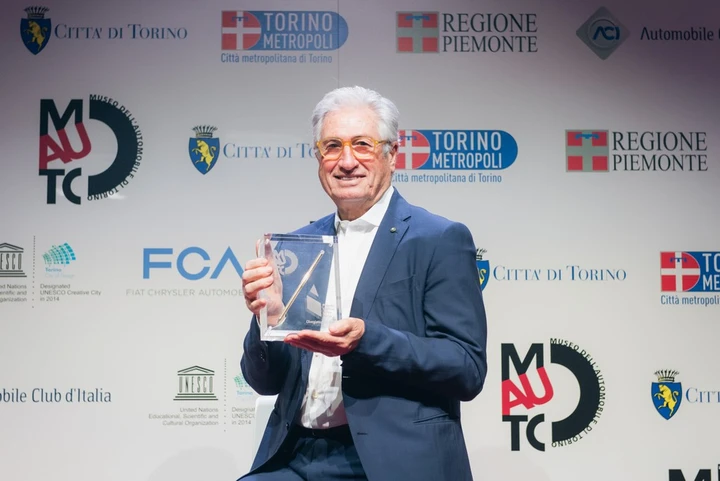 Giorgetto Giugiaro, premiazione Matita d'Oro 2016