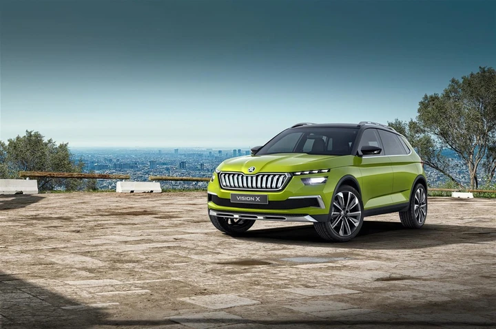 Skoda Vision X 2018: prime immagini ufficiali