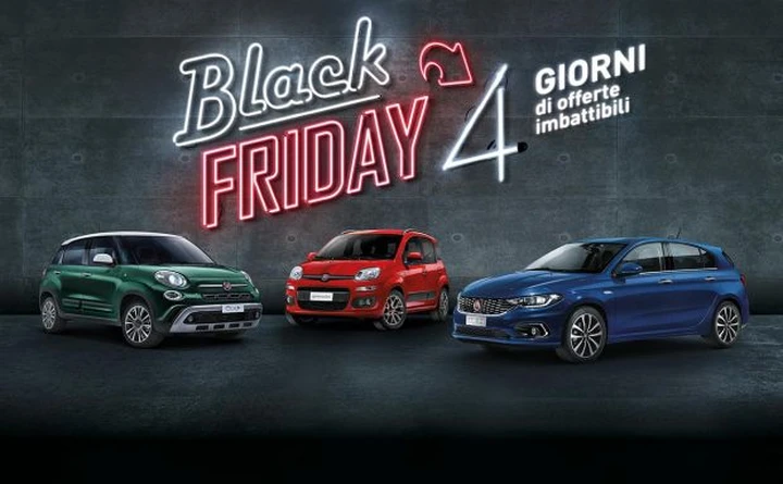 FCA: il Black Friday di Fiat e Lancia