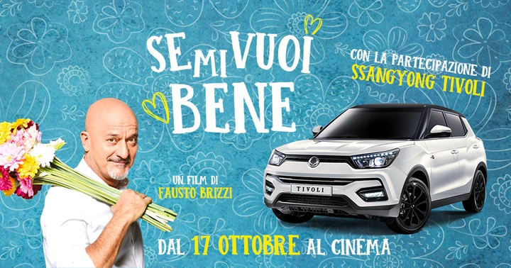 SsangYong Tivoli protagonista del film “Se mi vuoi bene”
