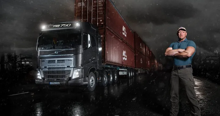 Un traino da record per Volvo Trucks: 750 tonnellate!