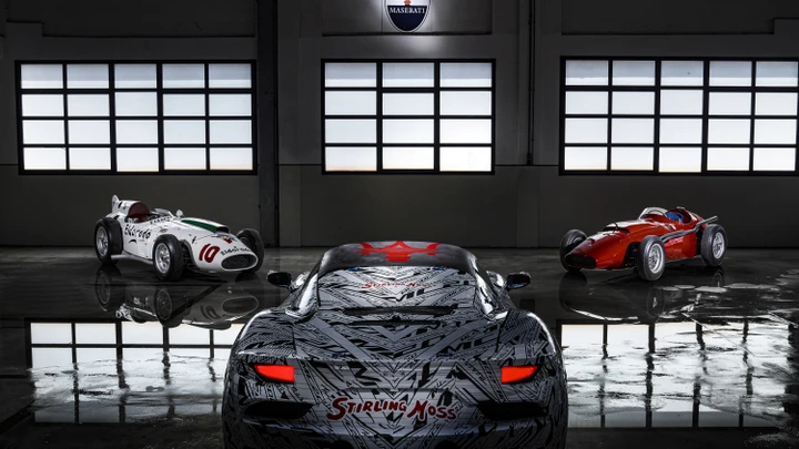 Maserati: una MC20 per ricordare Stirling Moss