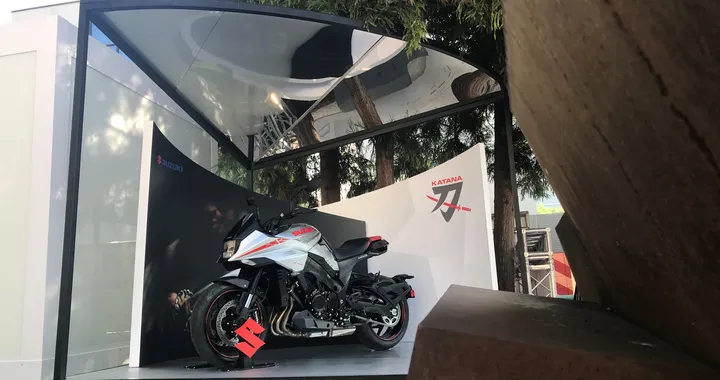 Suzuki Katana alla Milano Design Week