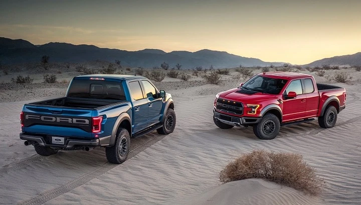 Ford F-150 Raptor 2019: nuovo assetto per il pick-up da 450 CV