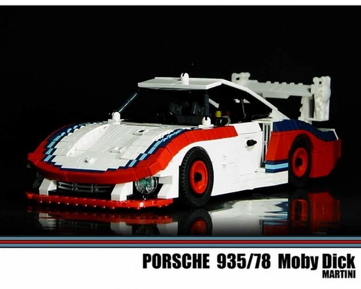 Porsche 935 Moby Dick Lego