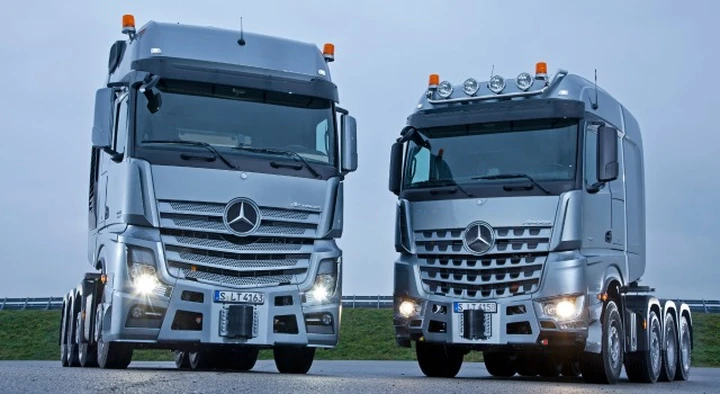 Mercedes Truck al Transpotec 2015