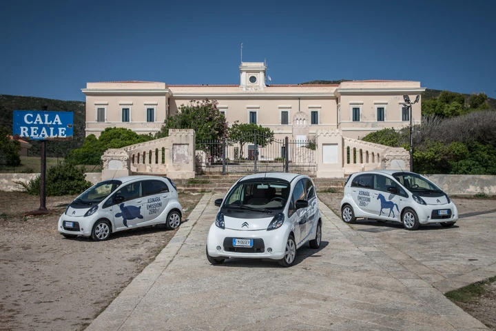Citroen C-Zero: quattro esemplari sull'isola dell'Asinara
