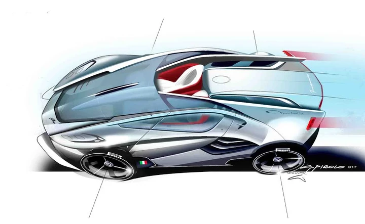 Frangivento Charlotte Roadster: nuova hypercar elettrica