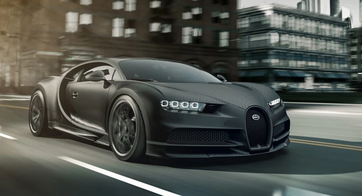 Bugatti Chiron Noire: foto ufficiali