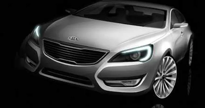 Kia VG: i primi rendering della berlina che sostituirà la Opirus