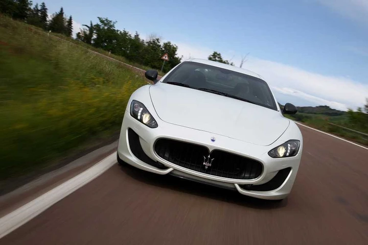 Maserati GranTurismo Sport in prova