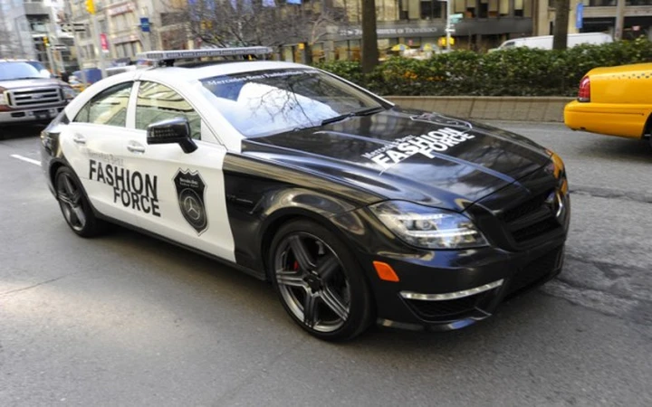 La Mercedes CLS 63 AMG sfila a New York