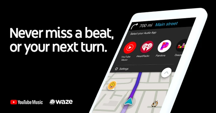 Waze e YouTube Music insieme per un servizio migliore