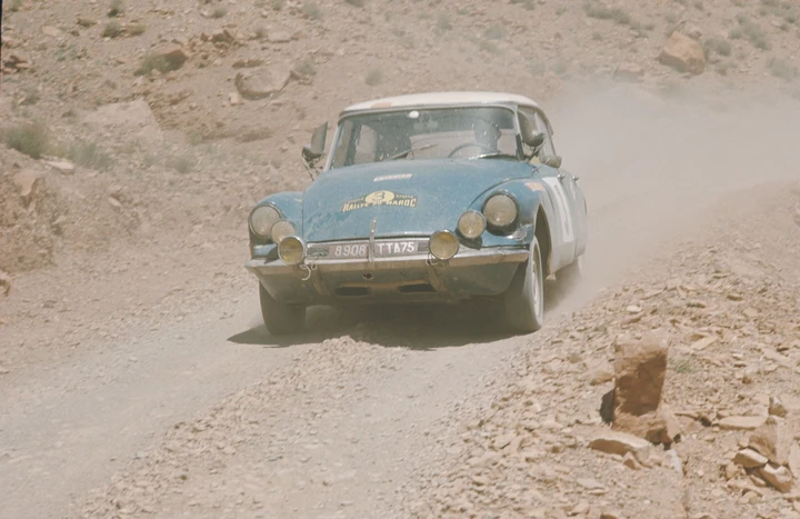 Citroën DS 21 al Rally del Marocco del 1969