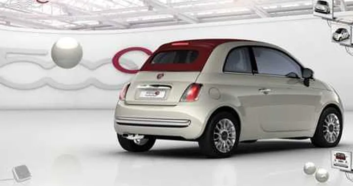 La Fiat 500C si sceglie con il Video Configurator