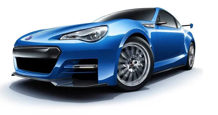 Subaru BRZ Concept a Los Angeles