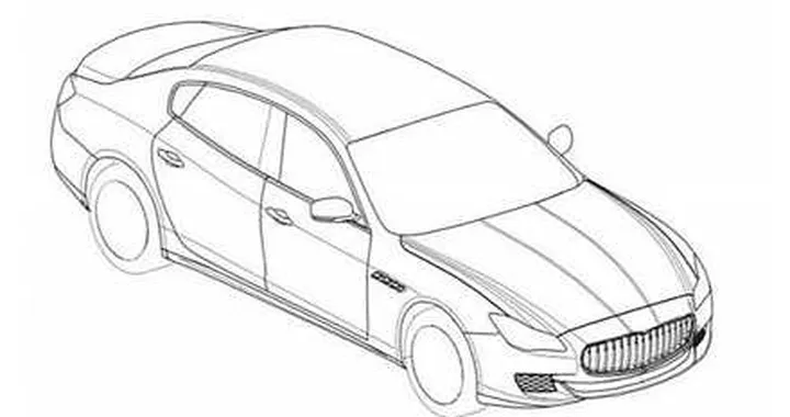 Nuova Maserati Quattroporte: i bozzetti ufficiali