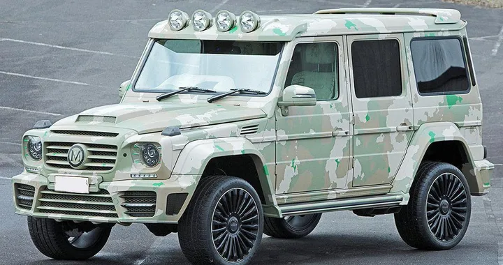 Mercedes G63 AMG Sahara Edition by Mansory