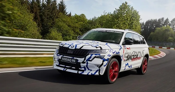 Skoda Kodiaq RS: giro da record al Nurburgring