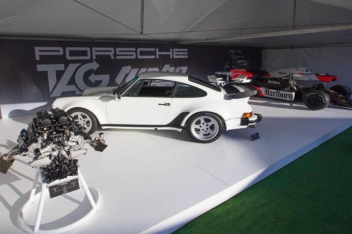 Porsche 911 Turbo 1975 con motore TAG Porsche F1 by Lanzante