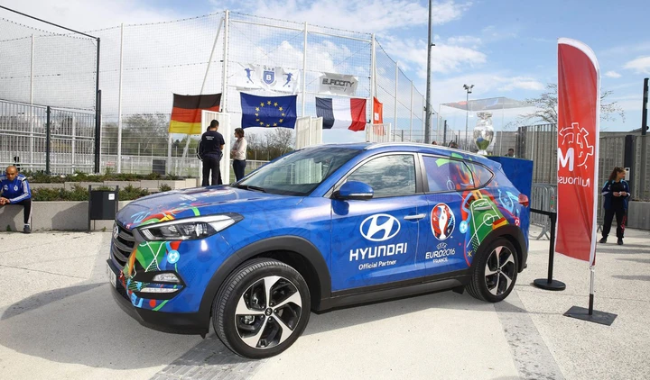 Hyundai Tucson, in tour con la Coppa degli Europei