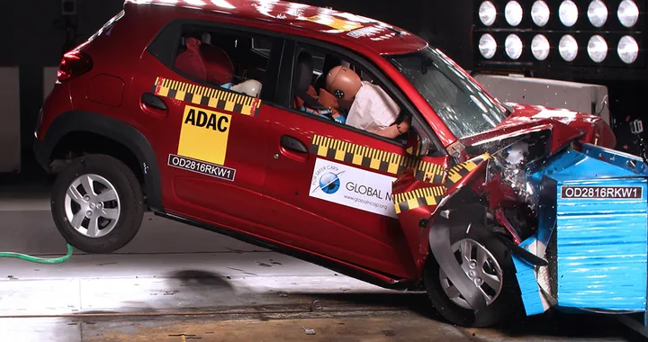 Crash test GlobalNcap per Renault Kwid e Honda Mobilio